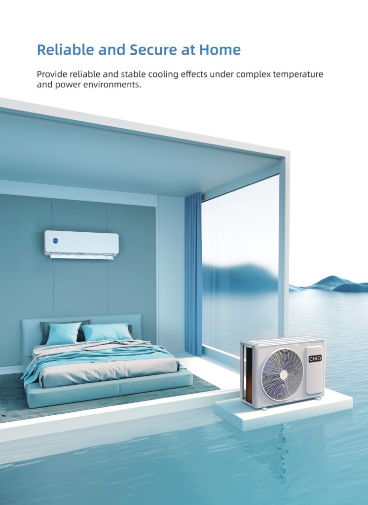 ChiQ Non-Inverter Self Cleaning Air Conditioner CSC-DDA Model